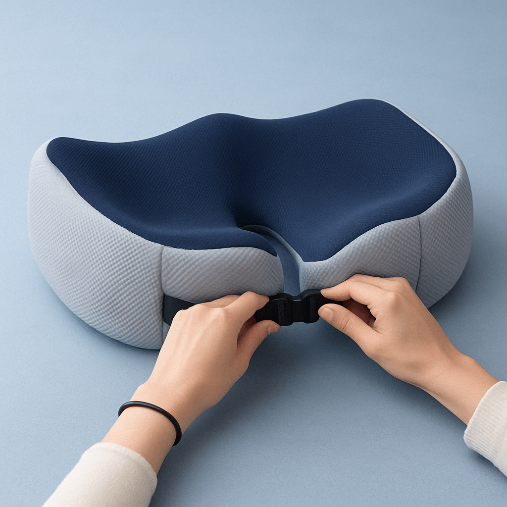 Ergonomisch Zitkussen Memory Foam Verstelbaar Comfort Steun Kantoor Auto Thuis Orthopedisch Stoelkussen | Sulvida