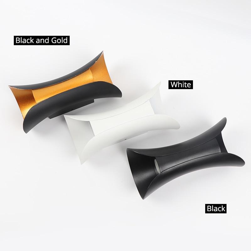 LED Wandlamp Gebogen Ontwerp voor Buiten IP65 Waterbestendig Moderne Tuinverlichting Zwart Wit Goud Buitenmuur | Sulvida