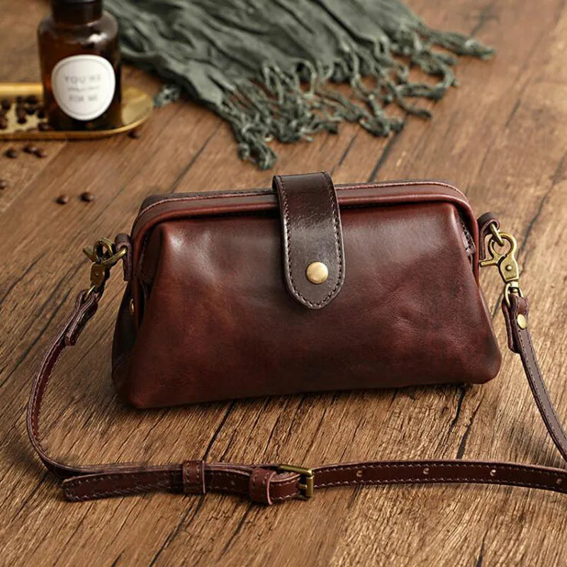 Crossbody-tas Kunstleer Compacte Schoudertas Café Zwart Groen Rood Geel 22×12×6 cm Stijlvolle Draagtas | Sulvida