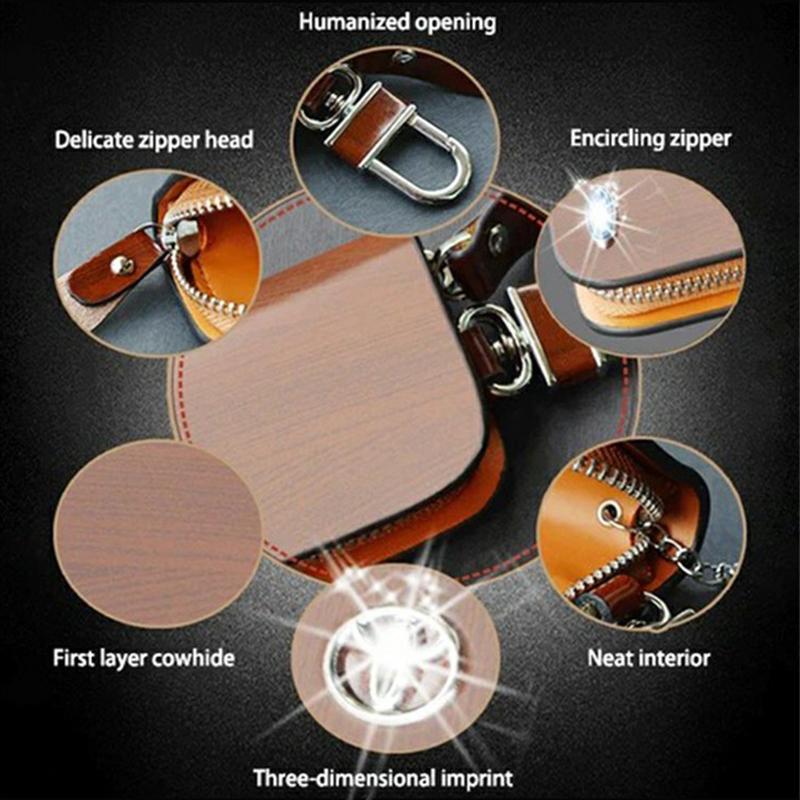 Étui de protection anti-vol à blocage du signal RFID pour clé de voiture Keyless Go, 14x10cm | Sulvida