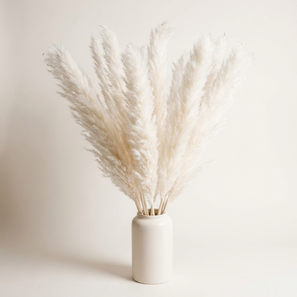 Kunsttakken Pampasgras 65cm Naturel Wit Beige Roze Droogbloemen Vaas Decoratie Boho Stijl Woonkamer Interieur | Sulvida
