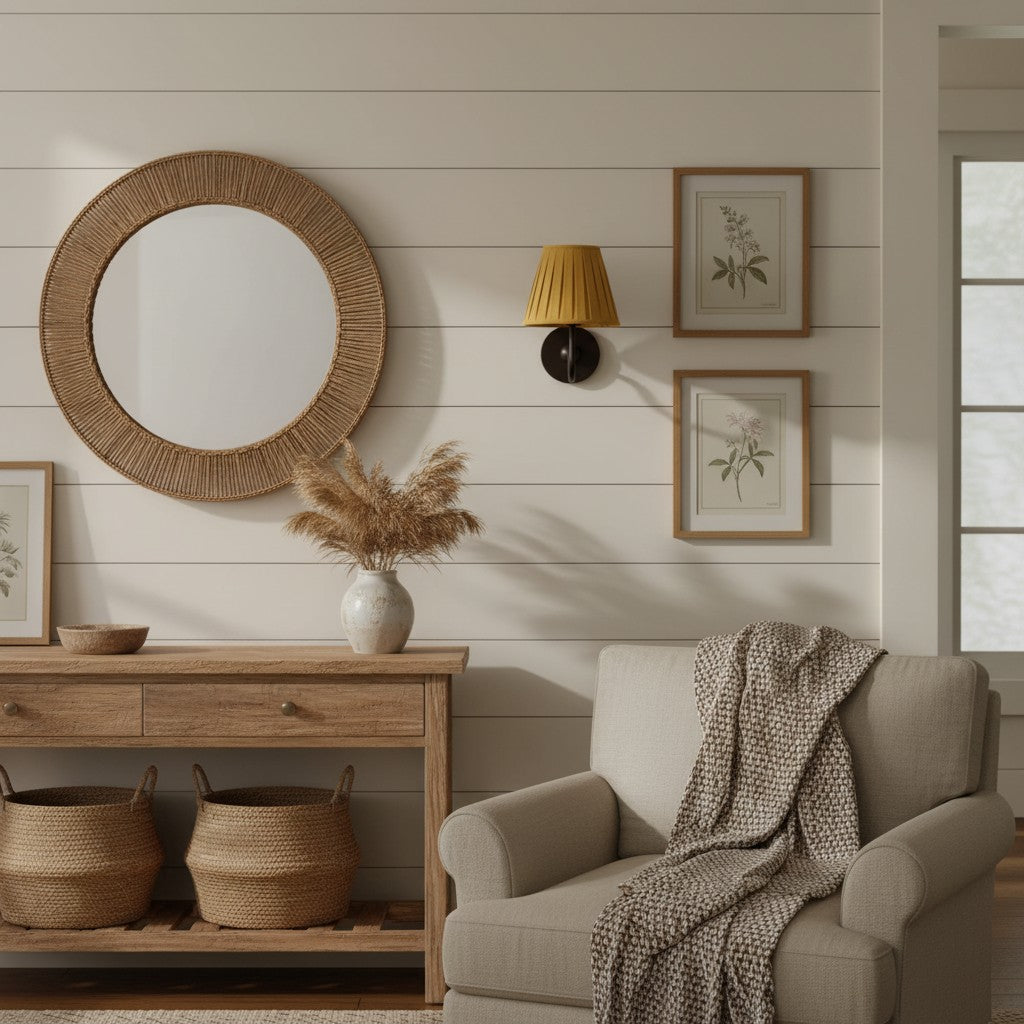 Wandlamp Linnen Kap Messing Armatuur Plissé of Glad Stof E12 Fitting Hardwired Decoratieve Verlichting | Sulvida