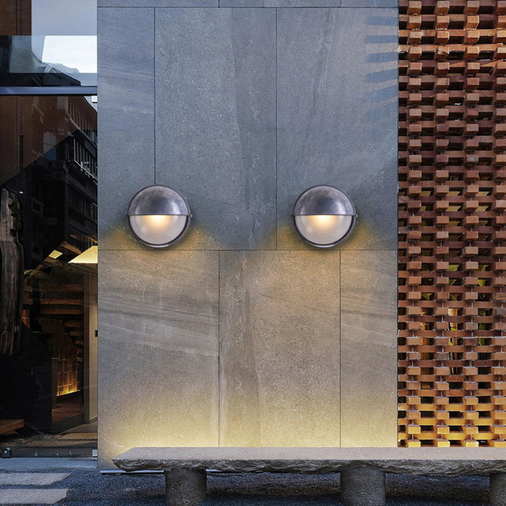 Buitenwandlamp Metaal Glas IP65 Waterbestendig Moderne Verlichting voor Tuin Balkon Veranda Buitenmuur | Sulvida