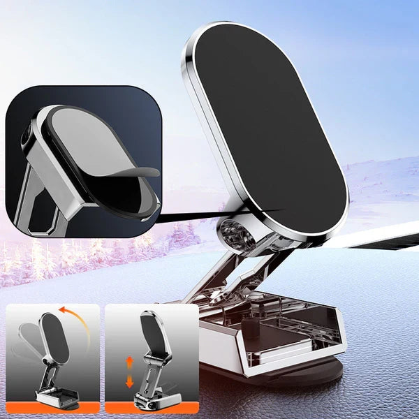 Magnetische Telefoonhouder Auto Dashboard Ventilatierooster 360° Draaibaar Universeel Compatibel Veilig | Sulvida