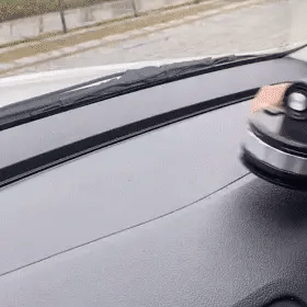 Verstelbare Telefoonhouder Auto Dashboard Voorruit Zuignap Telescopische Arm 360° Draaibaar Universeel Zwart | Sulvida