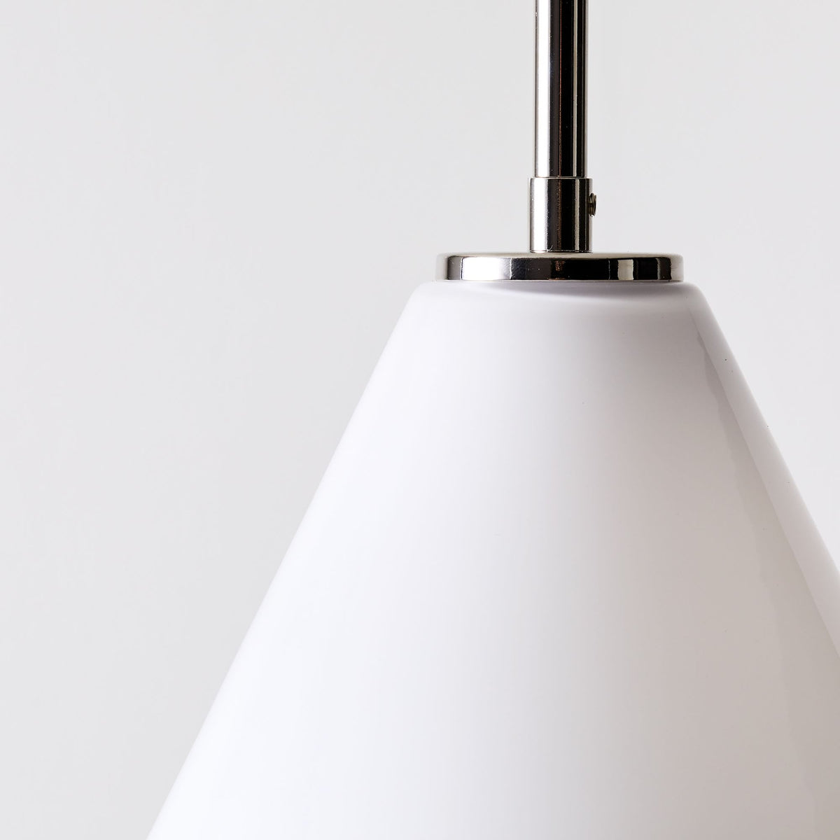 Glazen Hanglamp Kegelvorm voor Keuken Eetkamer Woonkamer Industriële Stijl Metalen Armatuur Designverlichting | Sulvida