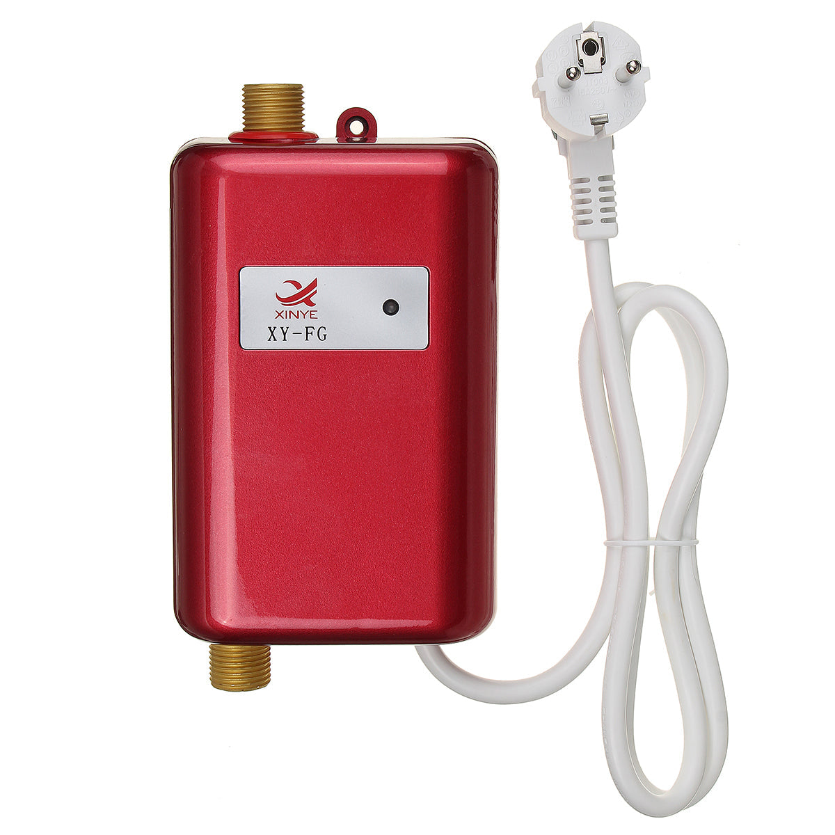 Compacte doorstroomverwarmer elektrisch 3800W badkamer keuken instant warmwater energiezuinig LCD-display | Sulvida