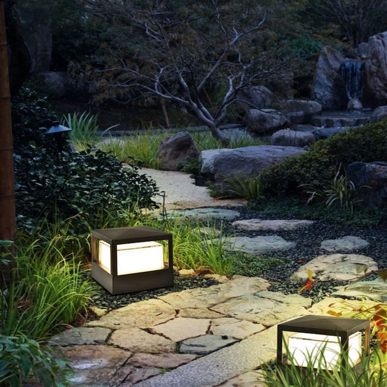Buiten grondspot aluminium cilindervorm LED IP65 instelbaar waterdicht tuin verlichting terras paden | Sulvida