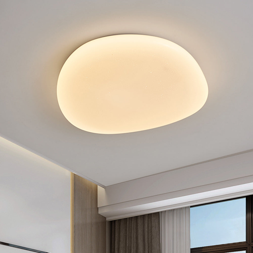 LED Plafondlamp Organische Vorm Metaal PE Dimbaar 3 Kleurtemperaturen Modern Design Woonkamer Slaapkamer Eetkamer | Sulvida