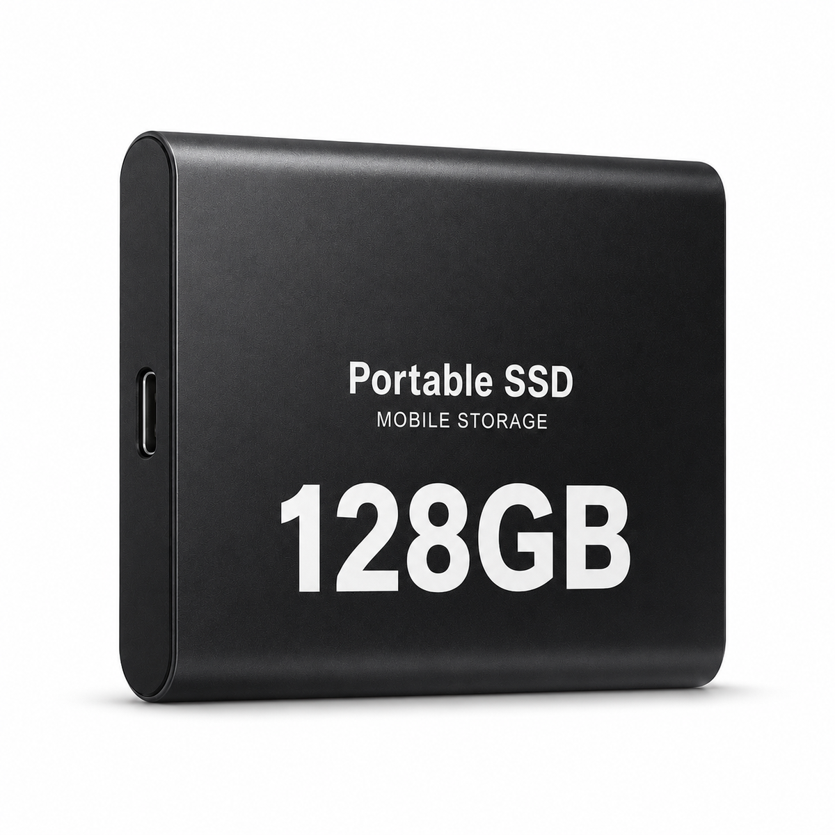 Externe SSD 128GB Aluminiumbehuizing Ultra-Snel USB 3.1 Type-C 540MB/s Overdrachtssnelheid Draagbare Opslag | Sulvida