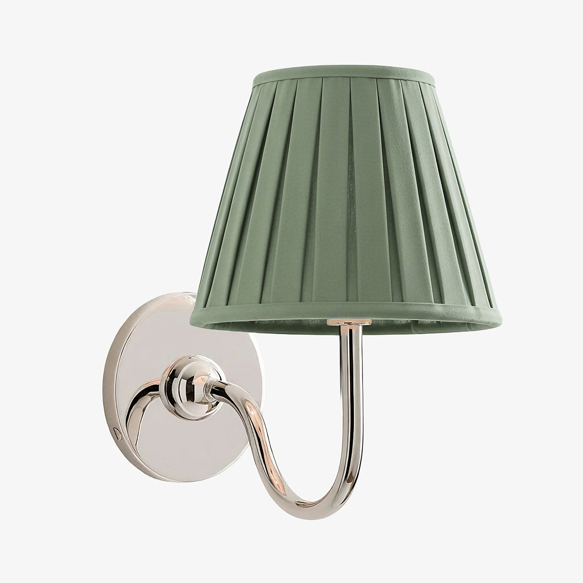 Wandlamp Linnen Kap Messing Armatuur Plissé of Glad Stof E12 Fitting Hardwired Decoratieve Verlichting | Sulvida