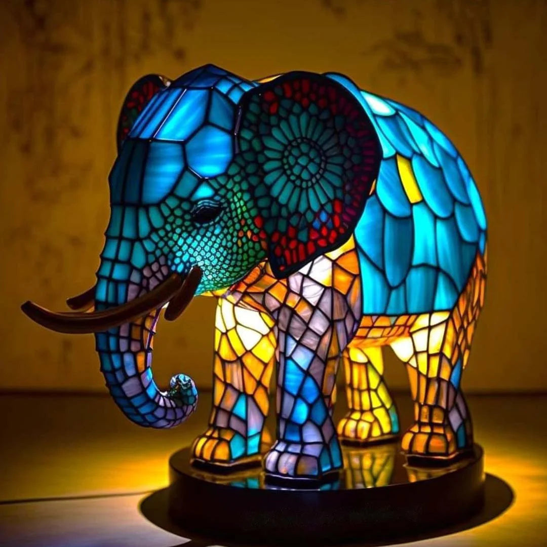 Decoratieve tafellamp met diersilhouet 15 cm warm design sculptuur verlichting woonkamer slaapkamer accent | Sulvida