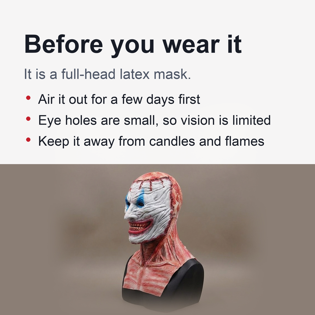 Dubbellaags Horror Masker met Verwisselbaar Clown en Schedel Gezicht voor Volwassenen Halloween Kostuum | Sulvida