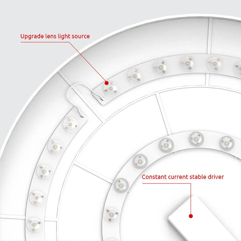 Ronde LED Plafondlamp Badkamer Instelbare Lichtkleur IP54 Waterdicht Moderne Plafondverlichting Slaapkamer | Sulvida