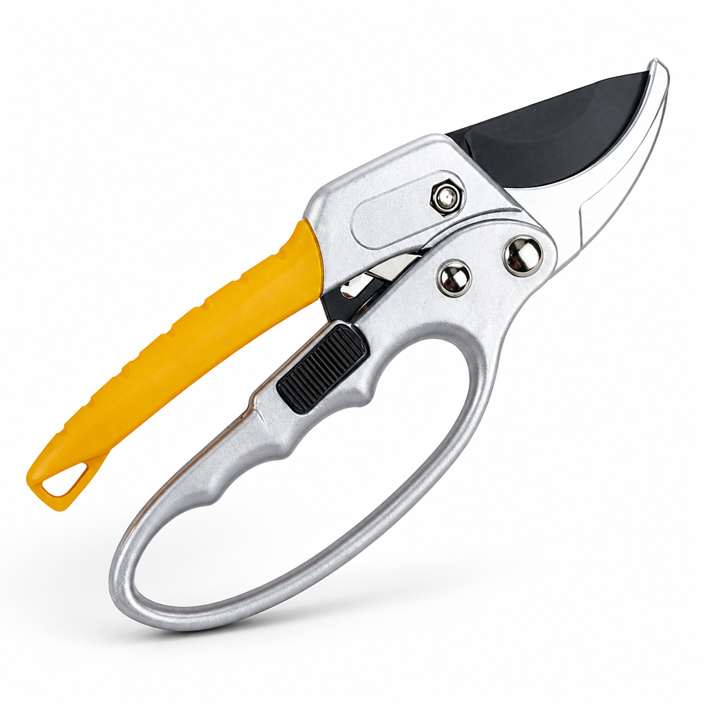 Tuinschaar met Ratelmeganisme SK5-staal Ergonomisch Antislip Professioneel Snoeigereedschap voor Tuin | Sulvida
