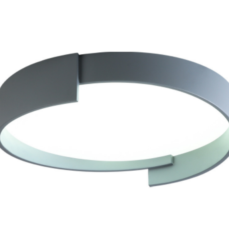 Dubbele Laags Plafondlamp LED Rond Metaal Acryl Dimbaar Wit Grijs Groen Goud Elegant Modern Interieur | Sulvida