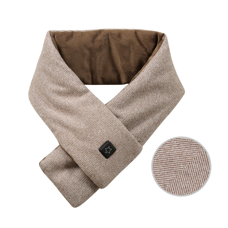 Verwarmde Sjaal met USB Oplaadbare Nekwarmer Elektrisch Verstelbaar voor Optimaal Winter Comfort Thuis | Sulvida