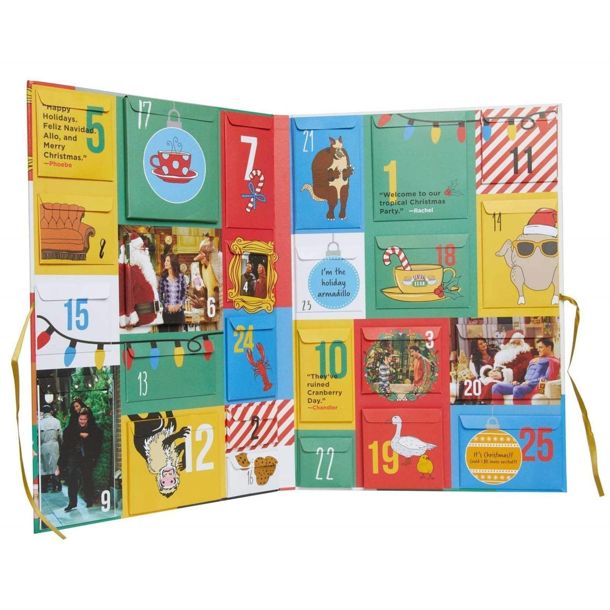Adventskalender met 25 verrassingen en verzamelobjecten voor tv-seriefans kerst feestdagen cadeau decoratie | Sulvida