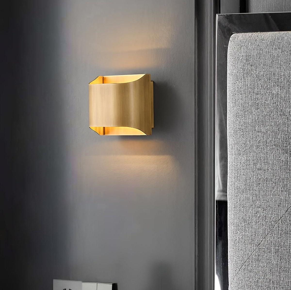 Wandlamp Messing met G9 Fitting Modern Design voor Woonkamer Slaapkamer Hal Binnenverlichting Stijlvol | Sulvida