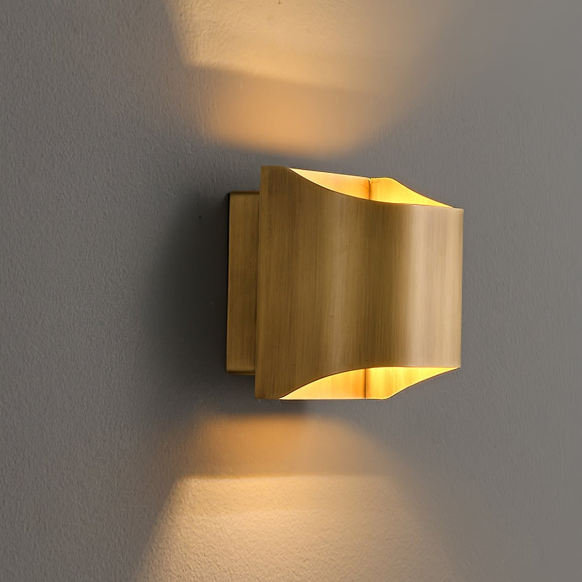 Wandlamp Messing met G9 Fitting Modern Design voor Woonkamer Slaapkamer Hal Binnenverlichting Stijlvol | Sulvida
