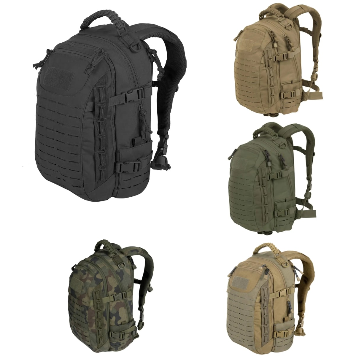 Tactische Militaire Rugzak 30L+ Uitbreidbaar Survival Leger Backpack met MOLLE Systeem Waterdicht 500D Cordura Nylon voor Outdoor Camping Hiking Bushcraft | Sulvida