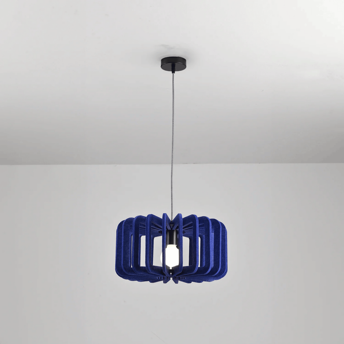 Akoestisch Hanglamp Vilt 40x20cm E26/E27 Modern Design Geluidsabsorberend Horeca Restaurant Café Interieur | Sulvida