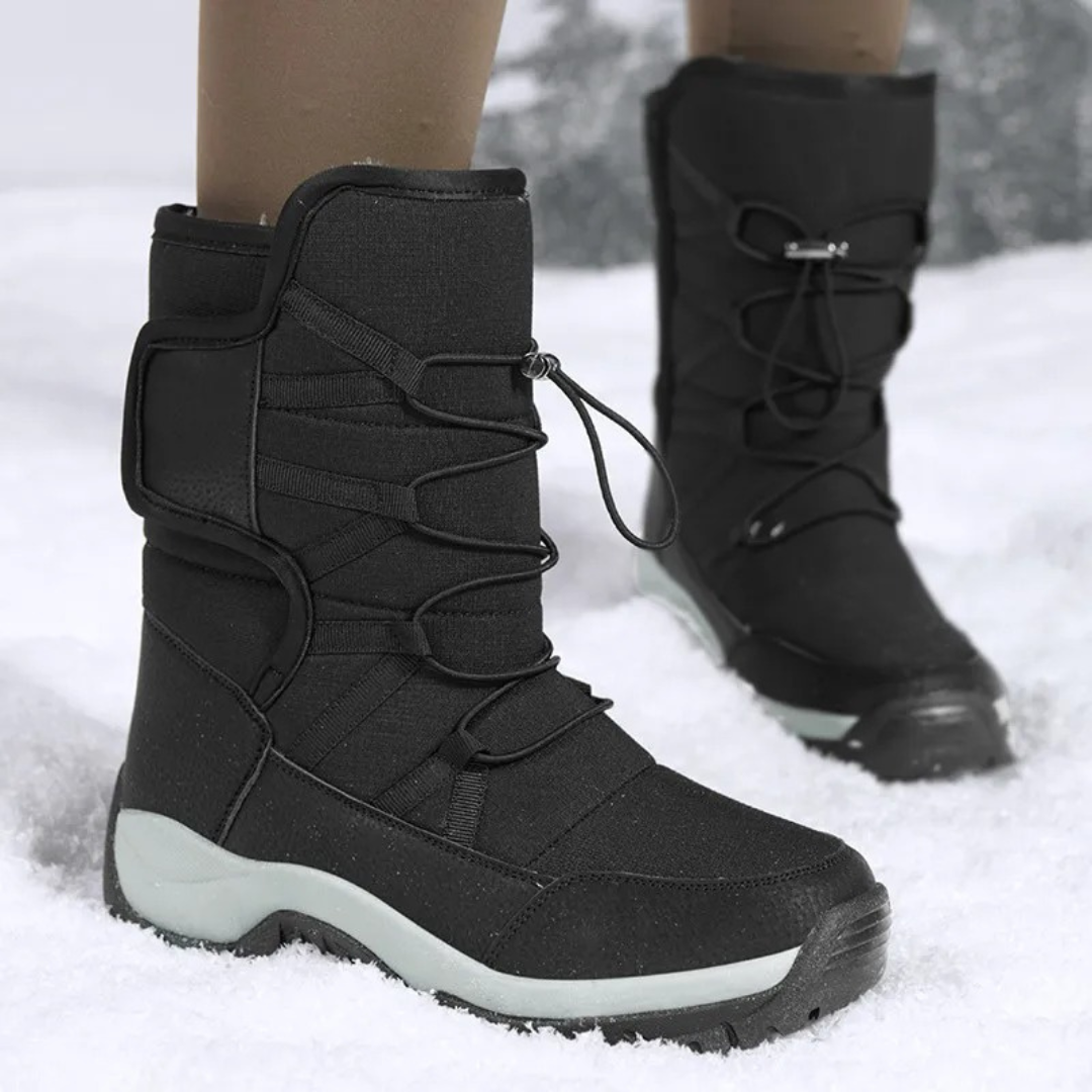 Waterdichte Winterlaarzen Gevoerd met Antislip Zool voor Sneeuw en Ijs Warm Comfortabel Dames Heren Unisex | Sulvida