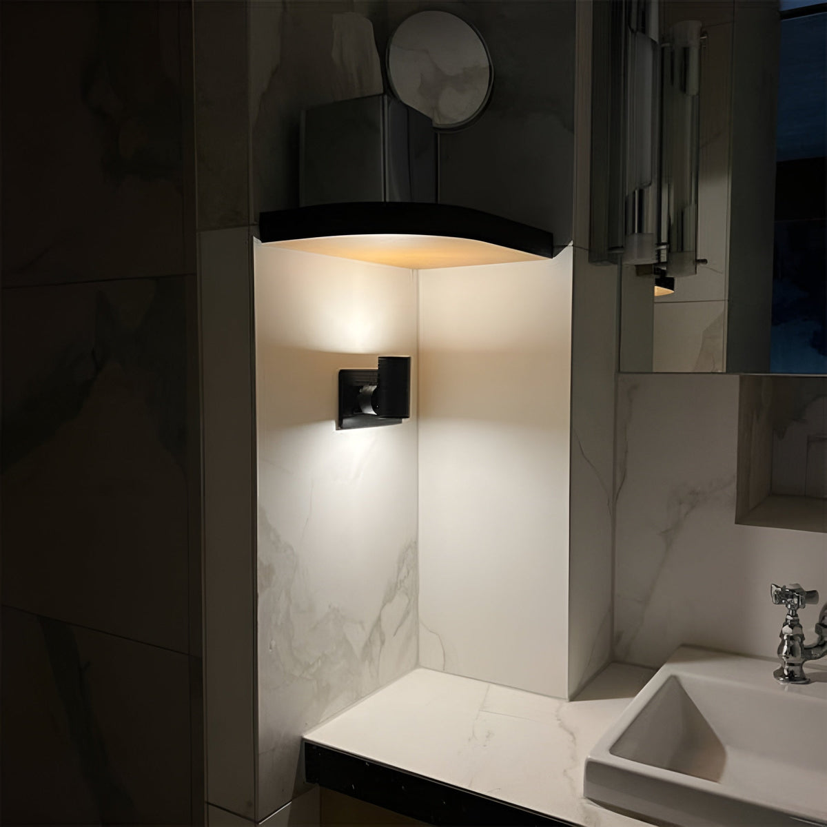 Stopcontact Nachtlampje Dimbaar LED Oriëntatieverlichting met Sensor voor Hal Slaapkamer Trap Energiezuinig | Sulvida