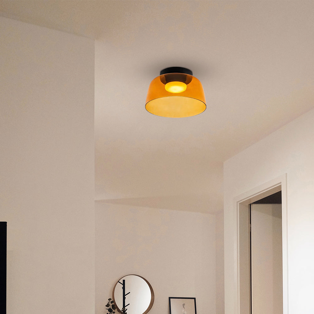 Glazen Plafondlamp Gelaagd Design Meerdere Formaten Warm Wit LED Licht Eetkamer Woonkamer Keuken Slaapkamer | Sulvida