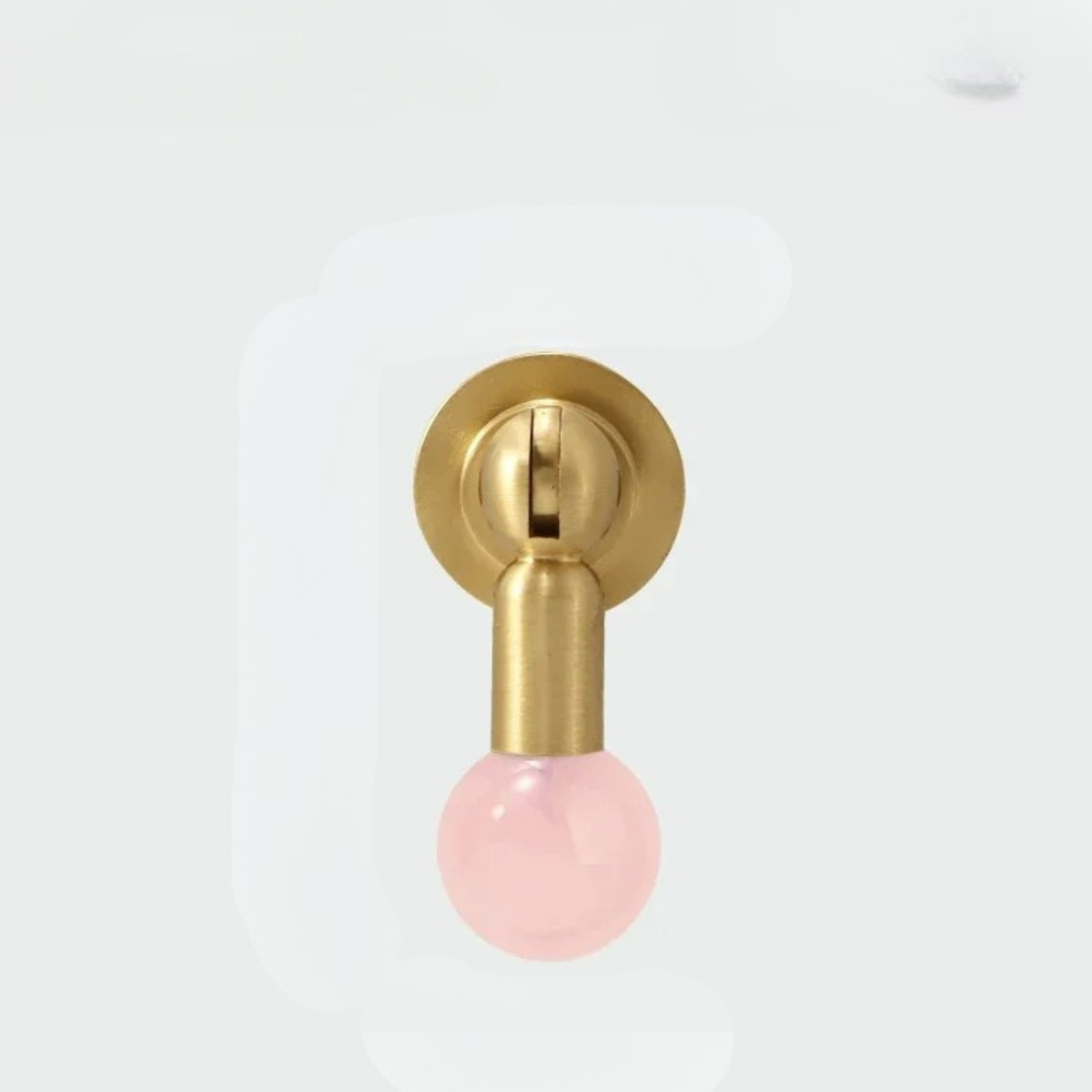 Kristallen Kastknop Amber – Messing en Glas Meubelgreep voor Kasten en Lades – Stijlvolle Decoratieve Kasthardware | Sulvida