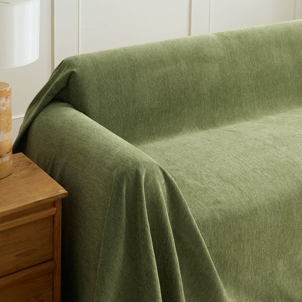 Geweven Bankhoes Visgraat Patroon Meubelbeschermer Huisdiervriendelijk Wasbaar Decoratief Sofa Woonkamer | Sulvida