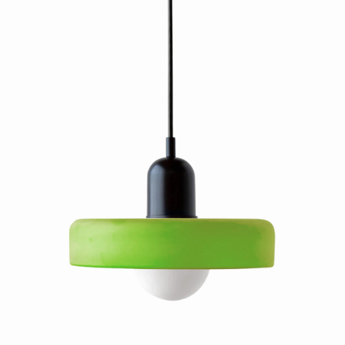 Glazen hanglamp verstelbare kabel ronde pendellamp eettafel woonkamer verlichting modern design sfeervolle ruimte | Sulvida