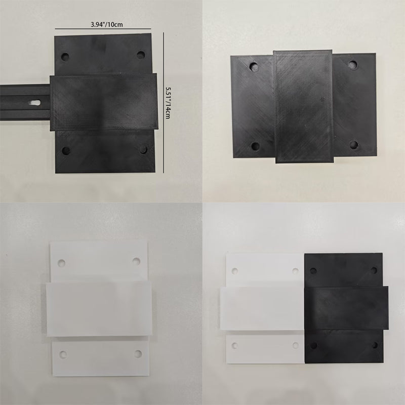 Railspotverlichting tubular flush-mount 3-5 spots verstelbaar wit zwart goud modern plafond woonkamer keuken | Sulvida