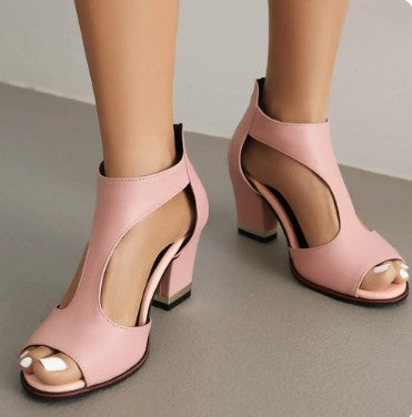 Elegante Dames Sandalen met Hak en Bandjes – Orthopedisch Comfort & Stijlvolle Uitstraling | Sulvida