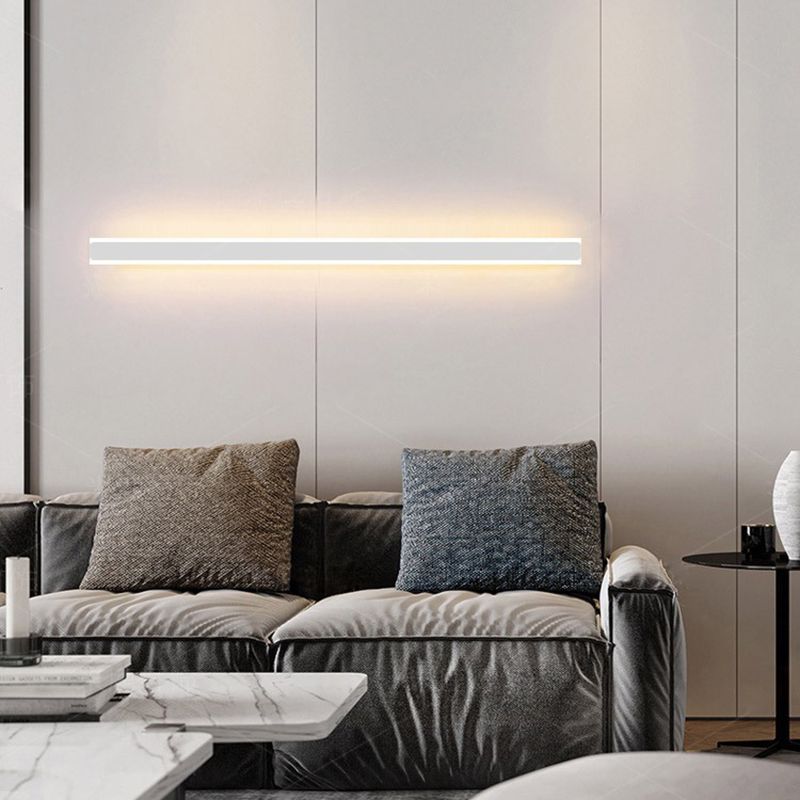 Minimalistische Wandlamp Lineair Design Metaal Acryl Slaapkamer Woonkamer LED Moderne Interieurverlichting | Sulvida