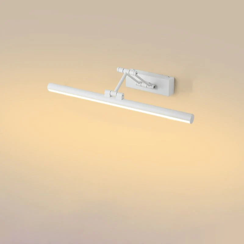 Lineaire LED Wandlamp Metaal Zwart Spiegelverlichting Badkamer Slaapkamer Moderne Stijlvolle Wandverlichting | Sulvida