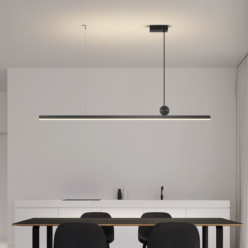 Asymmetrische Hanglamp Modern Design Zwart Goud Metaal Acryl Dimbaar LED Plafondlamp Woonkamer Eetkamer | Sulvida