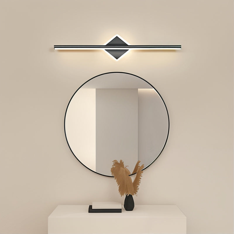 LED-wandlamp met zwart en goud metaal voor woonkamer slaapkamer badkamer wandverlichting modern design | Sulvida