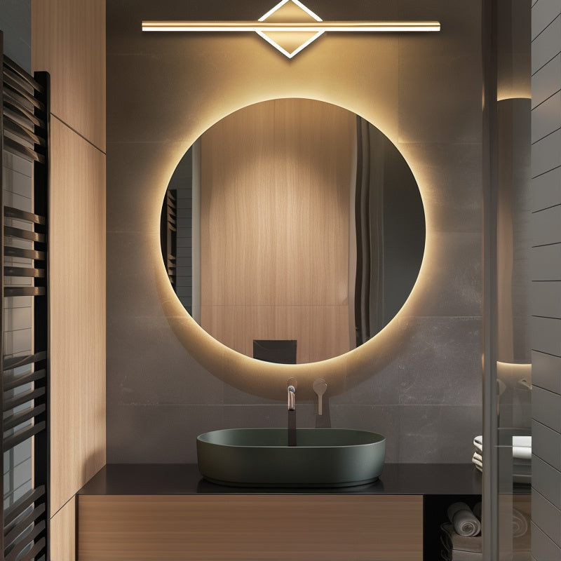 LED-wandlamp met zwart en goud metaal voor woonkamer slaapkamer badkamer wandverlichting modern design | Sulvida