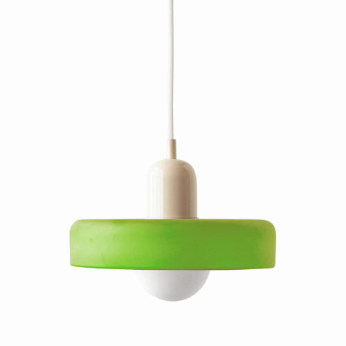 Glazen hanglamp verstelbare kabel ronde pendellamp eettafel woonkamer verlichting modern design sfeervolle ruimte | Sulvida