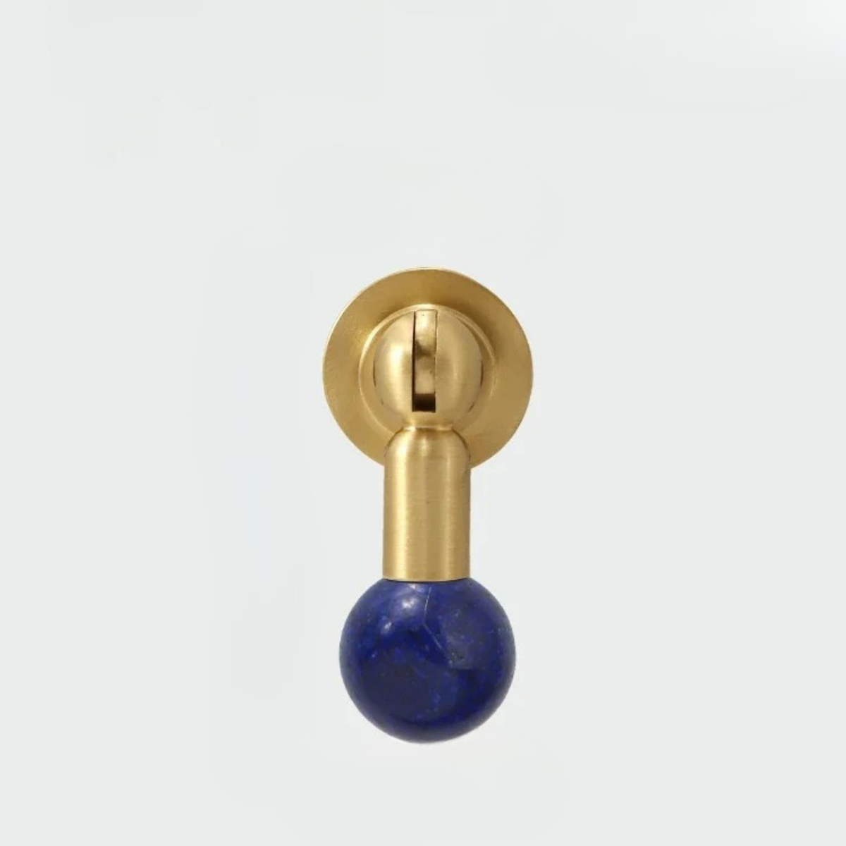 Kristallen Kastknop Amber – Messing en Glas Meubelgreep voor Kasten en Lades – Stijlvolle Decoratieve Kasthardware | Sulvida