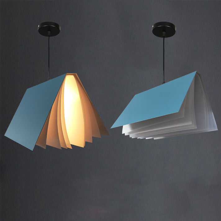 Hanglamp Boek PVC Metaal Verstelbaar Touwsnoer Moderne Leeslamp Woonkamer Slaapkamer Verlichting E26 Fitting | Sulvida