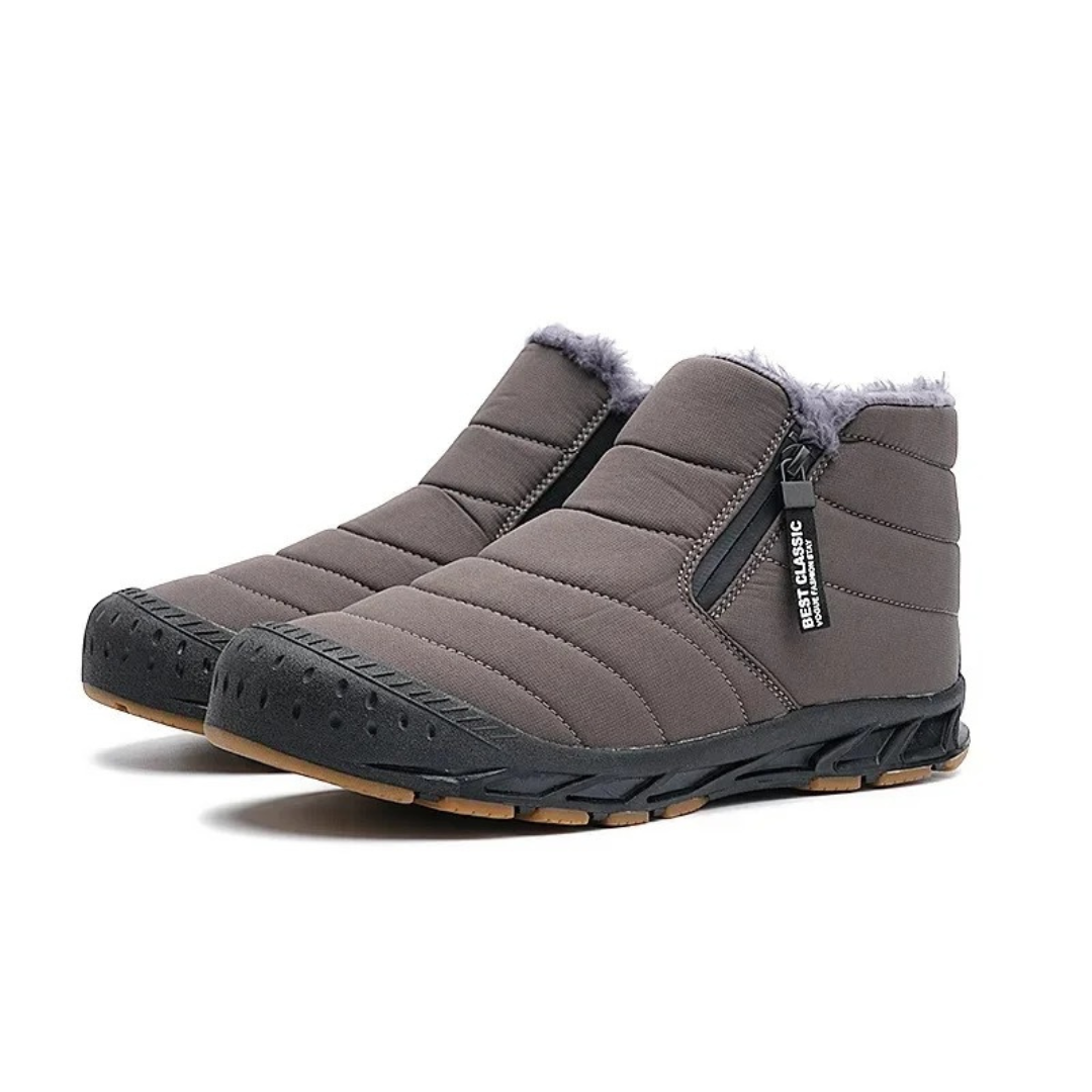Waterdichte Winterlaarzen met Fleecevoering en Ritssluiting voor Heren en Dames Outdoor Wandelschoeisel Snow Boots | Sulvida