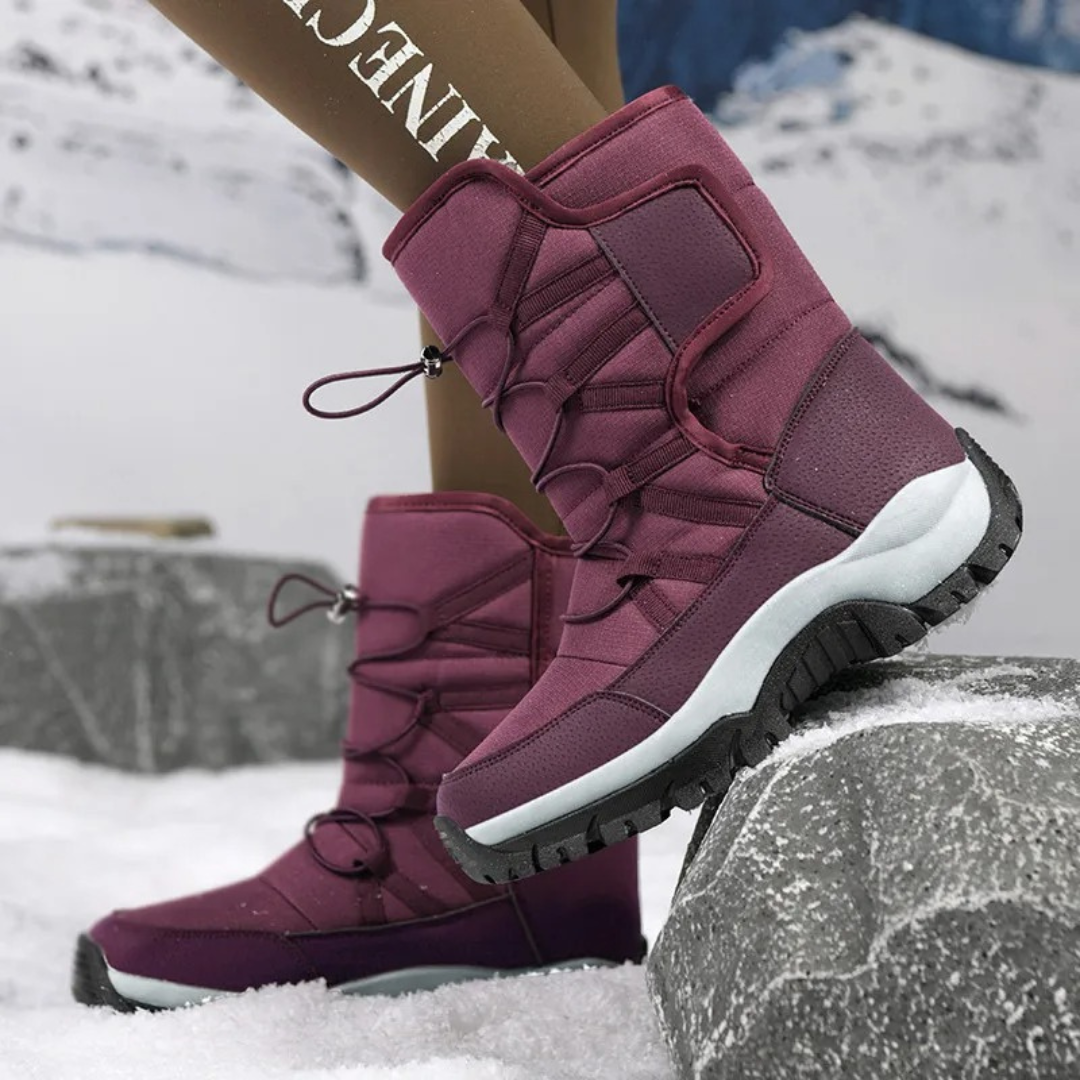 Waterdichte Winterlaarzen Gevoerd met Antislip Zool voor Sneeuw en Ijs Warm Comfortabel Dames Heren Unisex | Sulvida