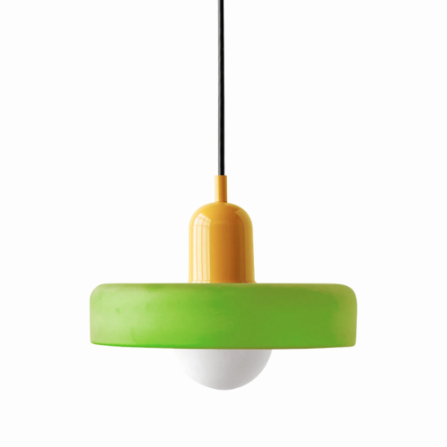 Glazen hanglamp verstelbare kabel ronde pendellamp eettafel woonkamer verlichting modern design sfeervolle ruimte | Sulvida