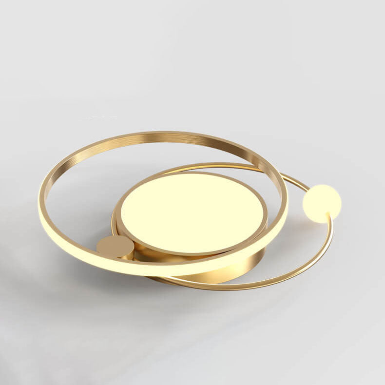 Ronde LED Plafondlamp Scandinavisch Minimalistisch Design Ø50-61cm Sfeervol Licht Woonkamer Slaapkamer Keuken | Sulvida