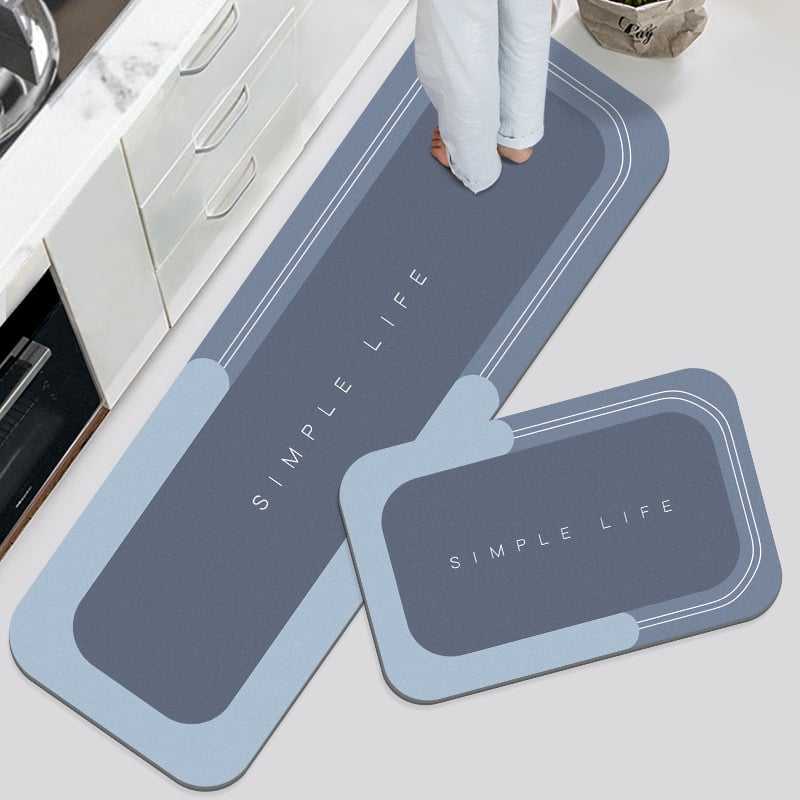 Antislip Badmat Ultra-Absorberend Sneldrogend – Veilig Zacht Microvezel – 40x60 50x80 50x160 Badkamer WC | Sulvida