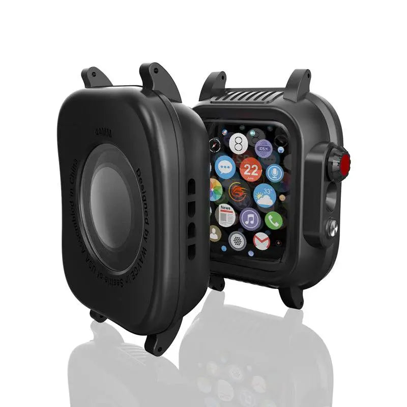 Bracelet de montre avec coque de protection pour Apple Watch Series 4 5 6 SE – Ensemble de protection assorti 44mm 42mm, accessoire | Sulvida