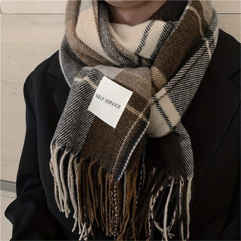 Écharpe de luxe en laine mérinos, accessoire chic et élégant pour les occasions formelles et les événements spéciaux, pour femme | Sulvida