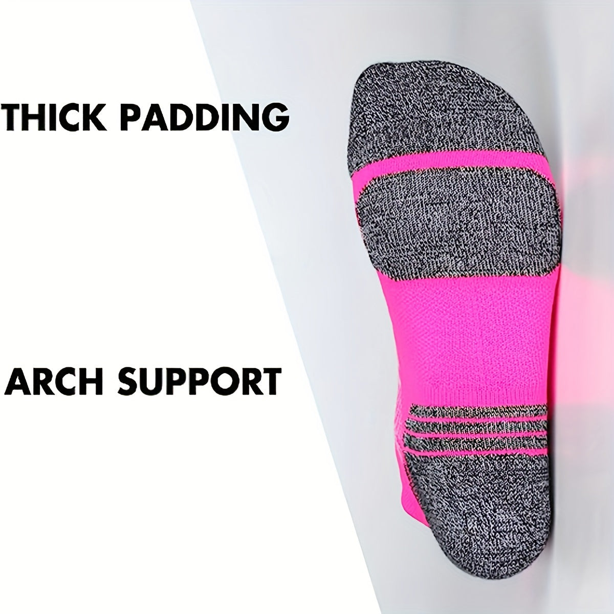 Dames Sportsokken Set Ademend Katoen – 5 Paar One Size Compressiesokken Hardlopen Wandelen Fitness Yoga | Sulvida